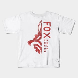 Commander Fox Kids T-Shirt